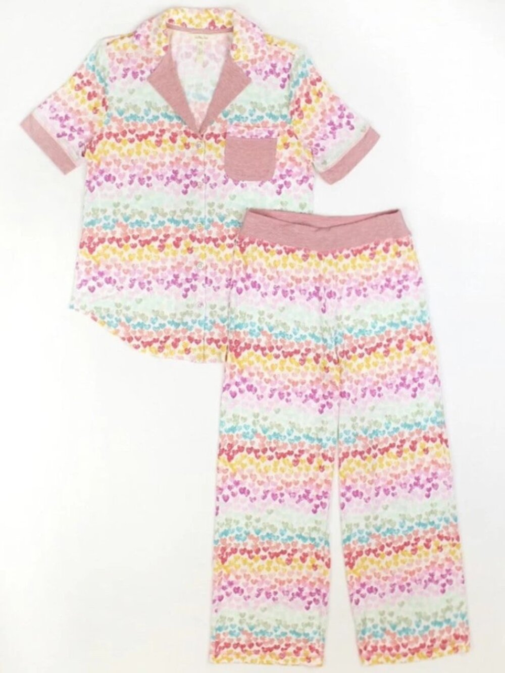 Matilda Jane Heart to Heart Women's Pajama Set XL NWT